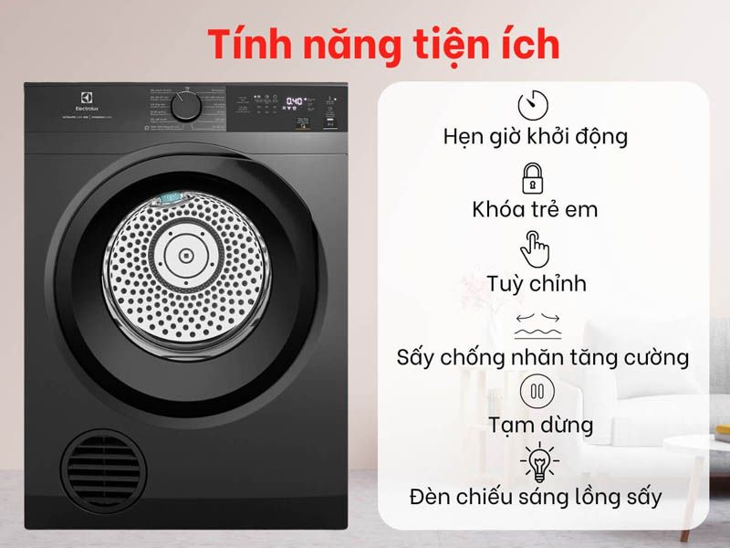 Tích hợp nhiều tính năng thông minh và tiện lợi 