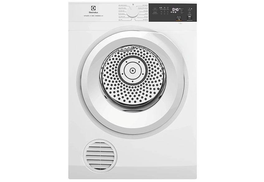 Electrolux EDV804H3WC sở hữu tone màu trắng hiện đại, tinh tế