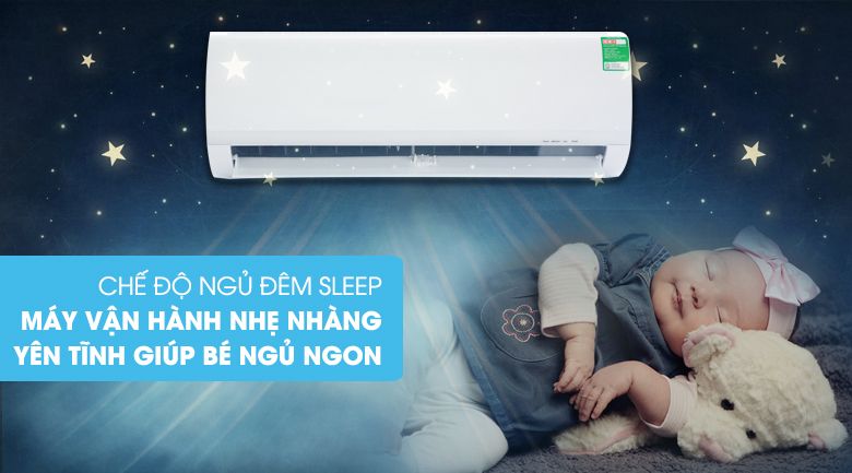 Chế độ Sleep đem đến sự yên tĩnh, giúp giấc ngủ của mọi thành viên