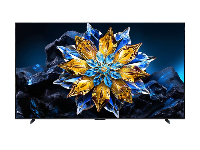 TCL 50C69B sở hữu thiết kế đơn giản và thanh lịch, sản phẩm sở hữu màn hình phẳng