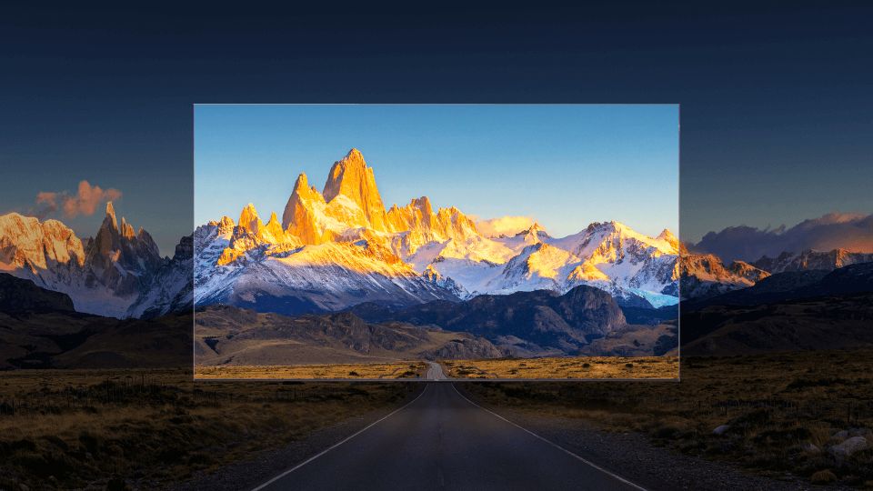 Với độ sáng HDR bạn có thể nhìn thấy hình ảnh rõ ràng với màu sắc sinh động
