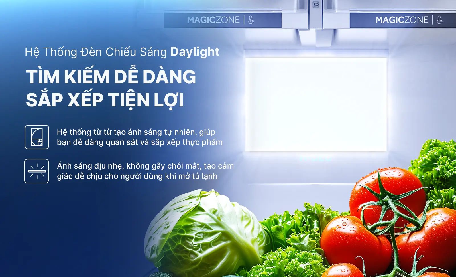 Trang bị hệ thống đèn chiếu sáng ở Daylight