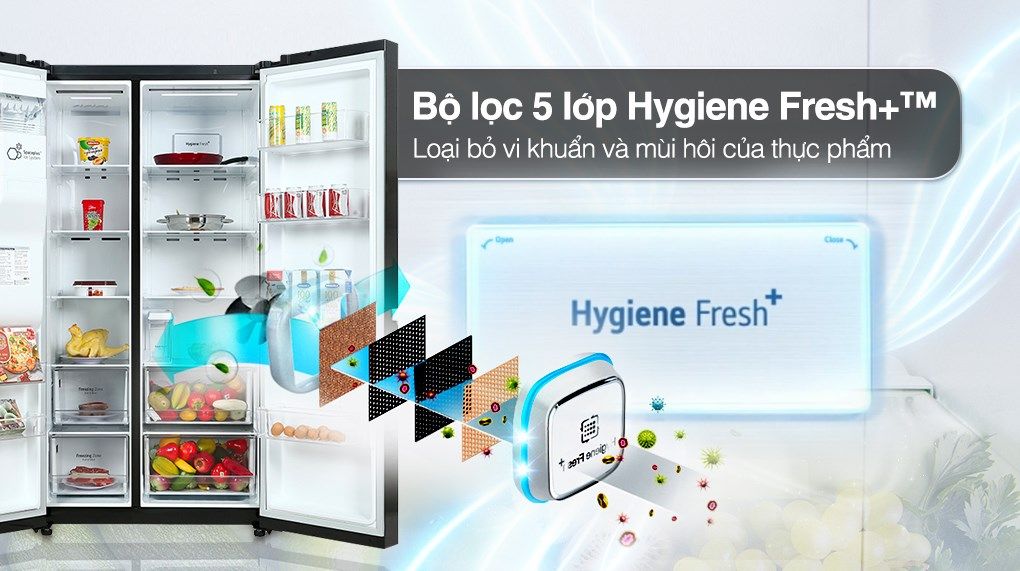 Bộ lọc kháng khuẩn Hygiene Fresh+ có khả năng loại bỏ hoàn toàn mùi hôi khó chịu
