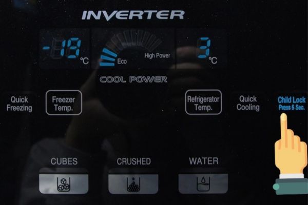 Hướng dẫn cách mở khóa trẻ em tủ lạnh Hitachi nhanh chóng