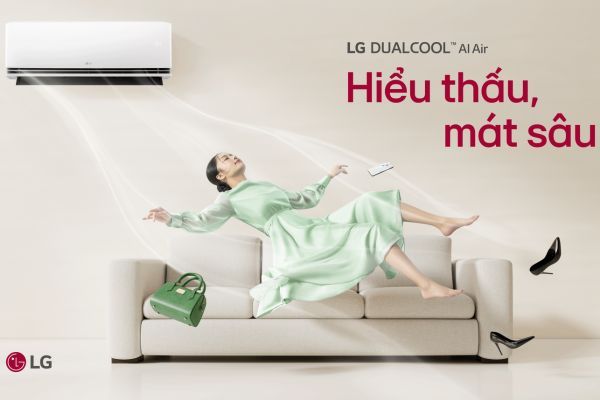 Điều hòa LG DualCool AI Air – Mát nhanh, êm dịu, chuẩn hiện đại