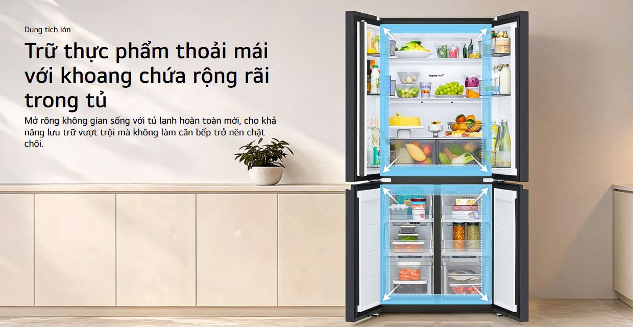 LG F56BGA sử hữu dung tích lớn