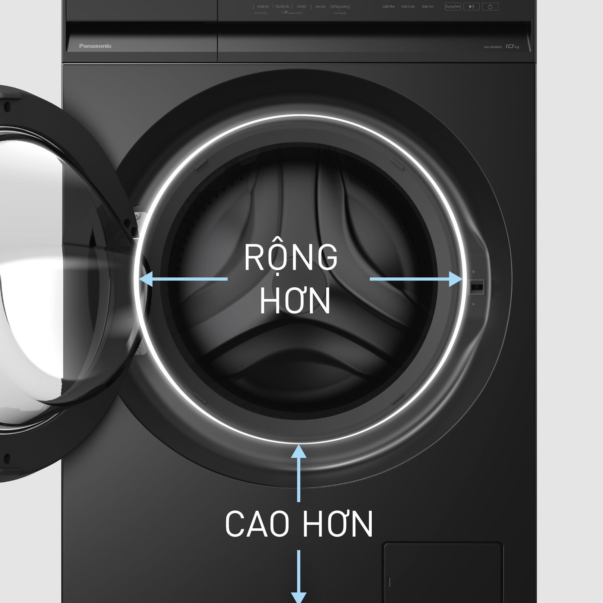 Tổng kho điều hòa, điện máy miền Bắc tại Hà Nội Thiết kế lồng giặt cải tiến