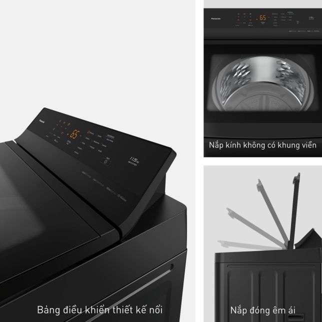 Bảng điều khiển trực quan, dễ dàng thao tác 