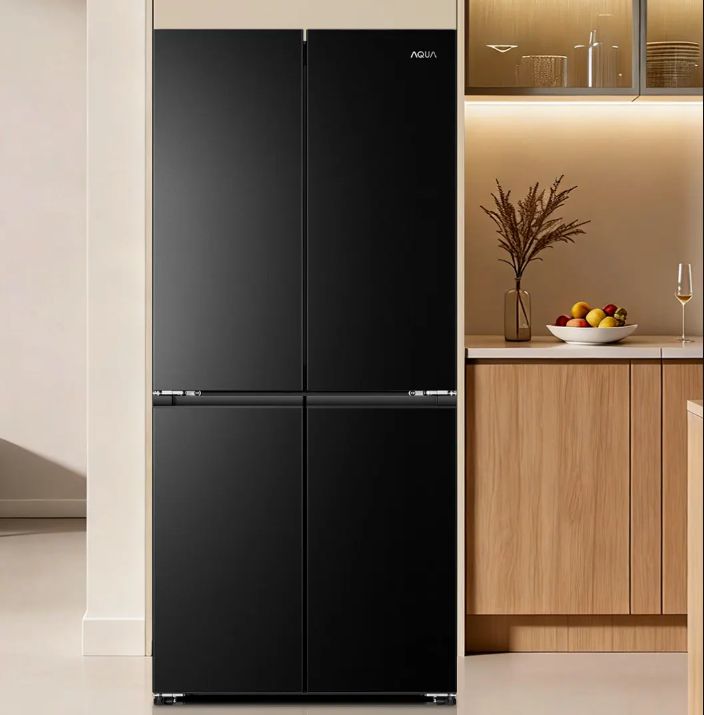 Thiết kế tủ lạnh Aqua AQR-MD6330XA(SK) hiện đại 