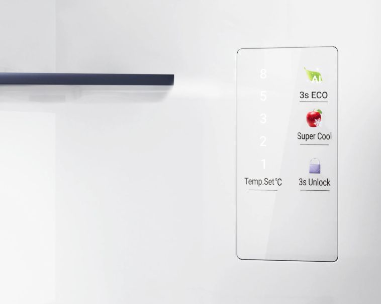 Bảng điều khiển thiết kế với các biểu tượng đa sắc màu