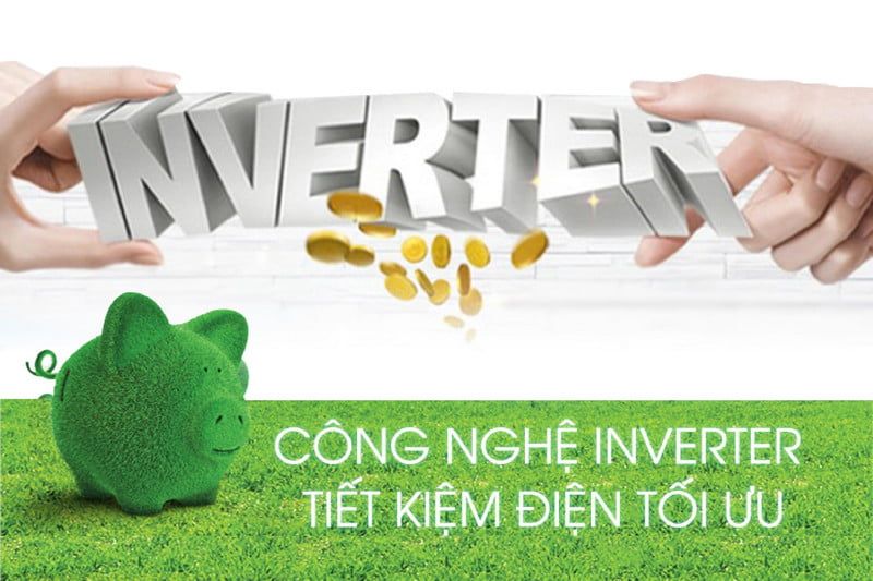 Tổng kho điều hòa, điện máy miền Bắc tại Hà Nội Công nghệ inverter tiên tiến tiết kiệm điện