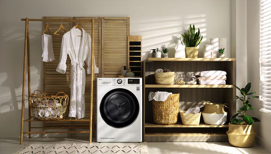 LG RB09NHP5W được thiết kế với kiểu dáng hiện đại, cùng tone màu trắng tinh tế 