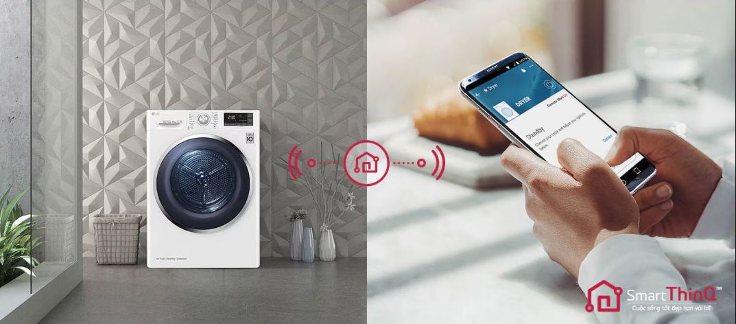 Khả năng kết nối từ xa qua SmartThinQ
