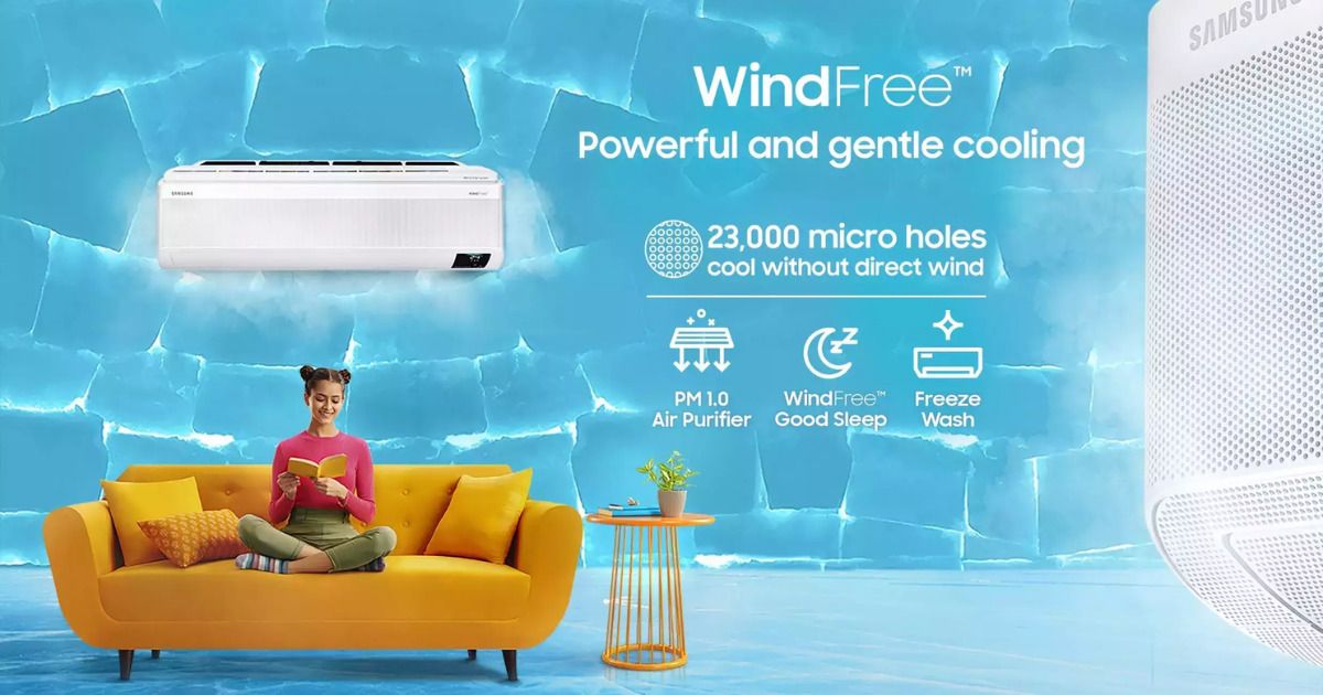 Điều Hòa Samsung WindFree Là Gì? Công Nghệ Làm Mát Êm Ái