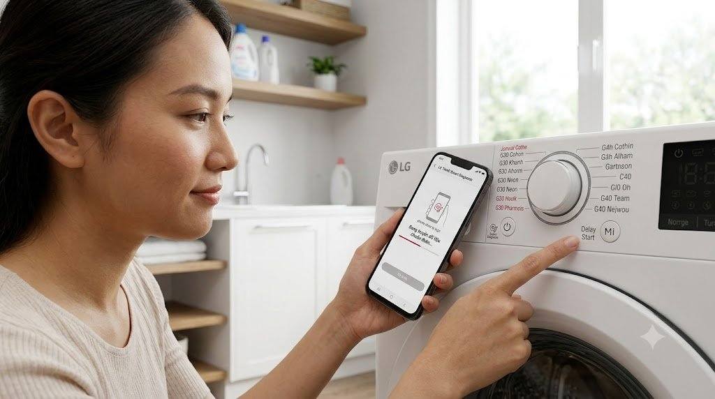 Styler, Smart Diagnosis, EcoNavi Trên Máy Giặt LG Là Gì?