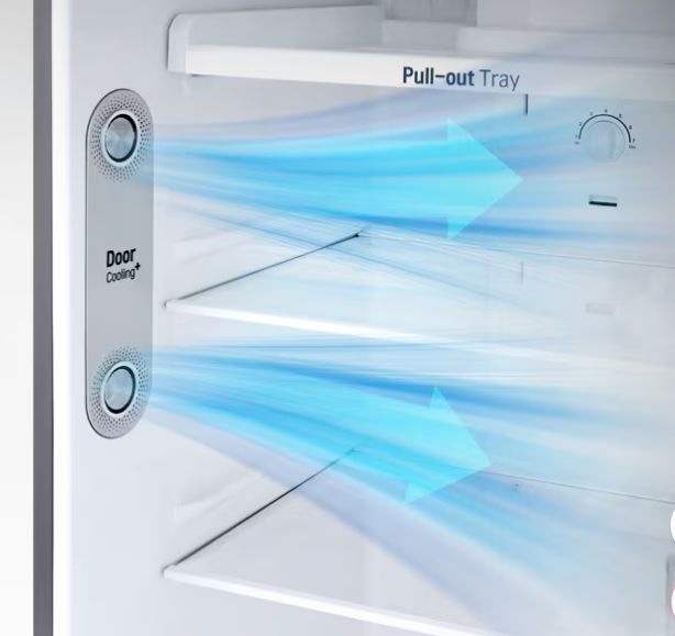 Công nghệ DoorCooling+ làm lạnh từ cửa tủ 