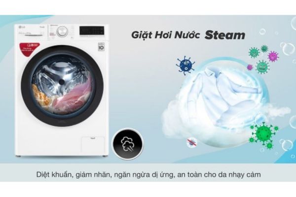 Giặt Hơi Nước Steam Trên Máy Giặt LG Có Tốt Không