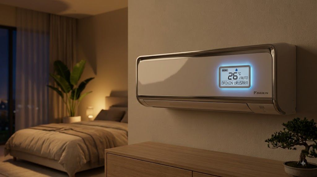 Tổng kho điều hòa, điện máy miền Bắc tại Hà Nội Phòng ngủ cao cấp lắp điều hòa Daikin Urusara cấp ẩm ban đêm