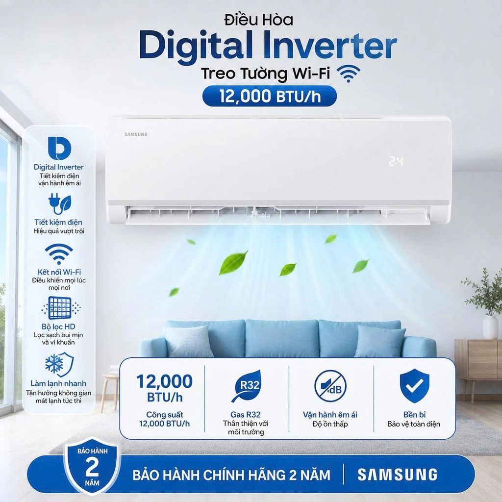 Điều Hòa Samsung 1.5HP: Model Phổ Biến Và Giá Tham Khảo