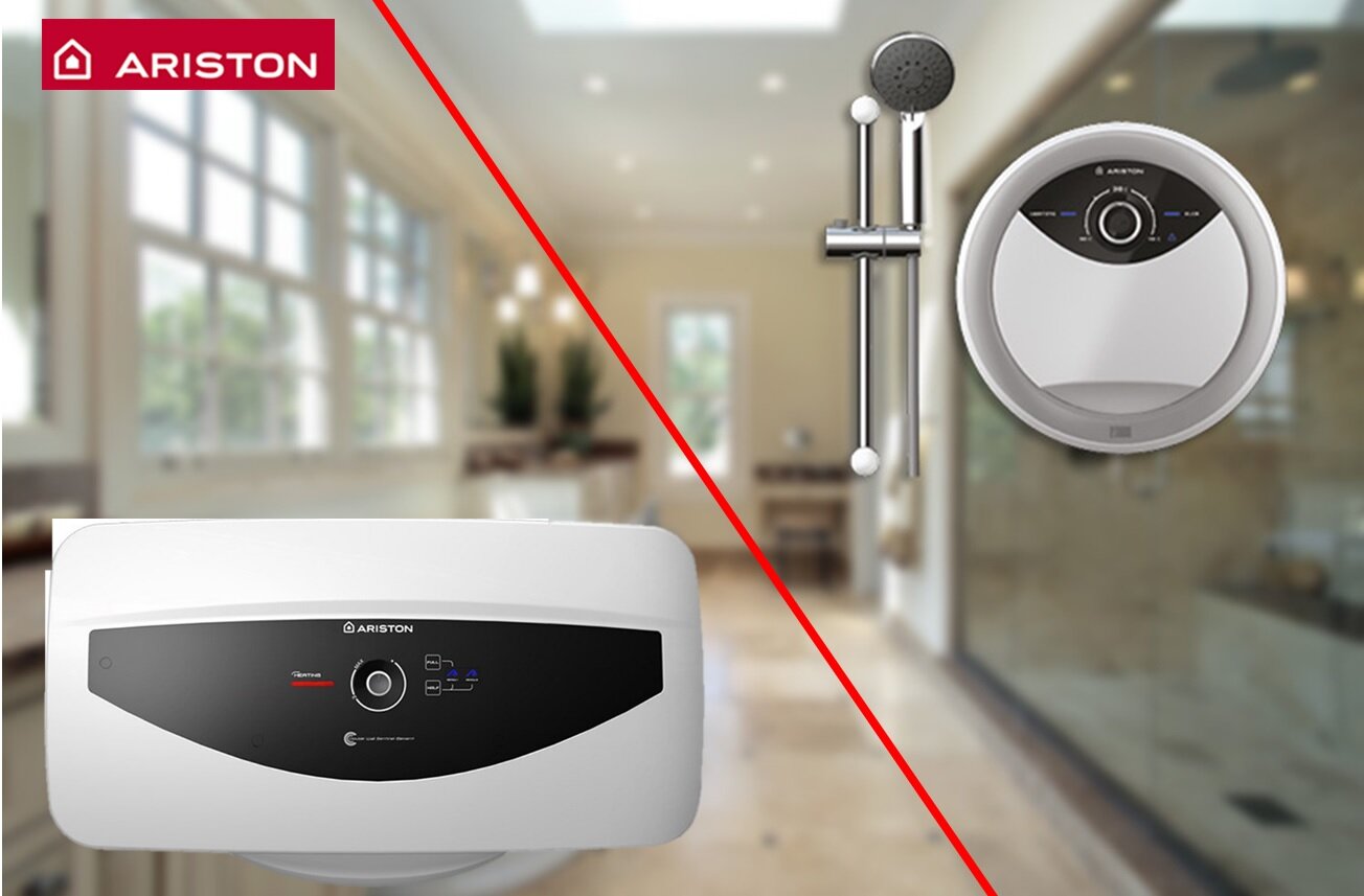 Bình Nóng Lạnh Ariston Gián Tiếp Và Trực Tiếp
