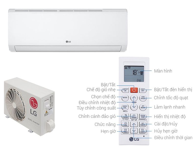 Điều hòa LG model mới nhất 2026 thiết kế hiện đại
