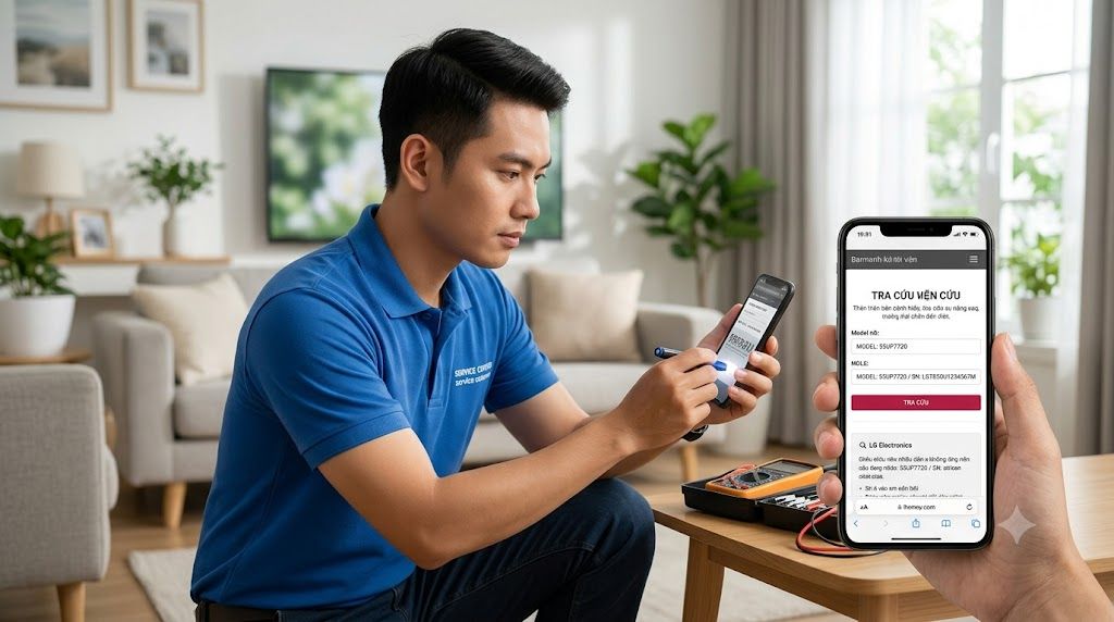 Cách Tra Cứu Và Kích Hoạt Bảo Hành Tivi LG