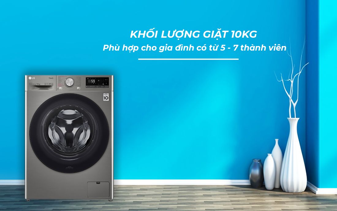 Máy Giặt LG 10-11kg Cửa Ngang: Các Mẫu Phổ Biến